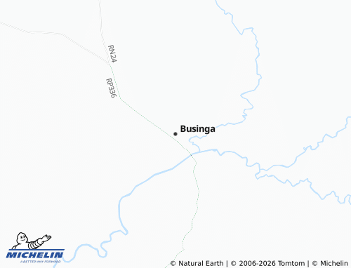 MICHELIN Businga map - ViaMichelin
