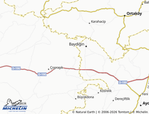 Mappa MICHELIN Karaçal - ViaMichelin