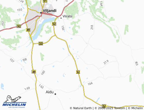 MICHELIN Lolu map - ViaMichelin