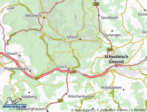 MICHELIN Bruck map - ViaMichelin