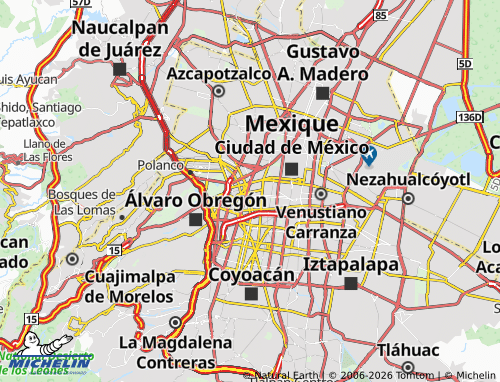 Mapa MICHELIN Roma Norte - ViaMichelin