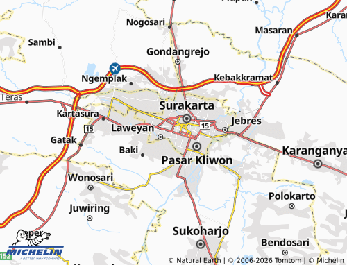 Mapa MICHELIN Penumping - ViaMichelin