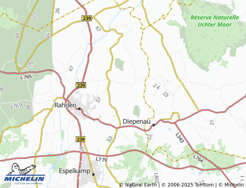 MICHELIN Heide map - ViaMichelin