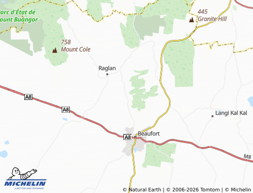 Mapa MICHELIN Main Lead - ViaMichelin