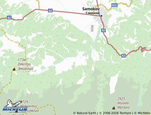Mapa MICHELIN Madzhare - ViaMichelin