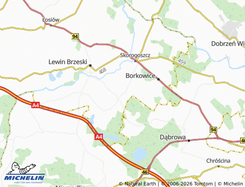 MICHELIN Przecza map - ViaMichelin