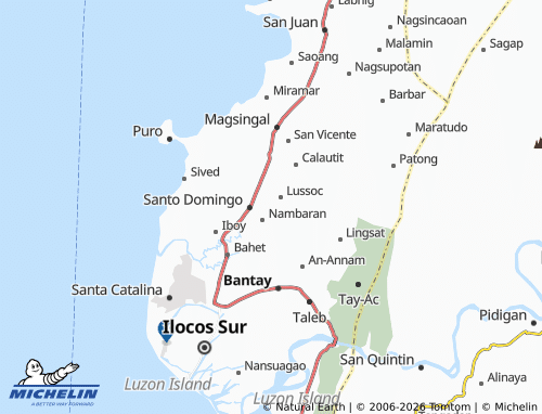 MICHELIN Quimmarayan map - ViaMichelin