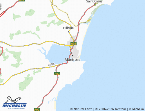 Carte MICHELIN Montrose - ViaMichelin