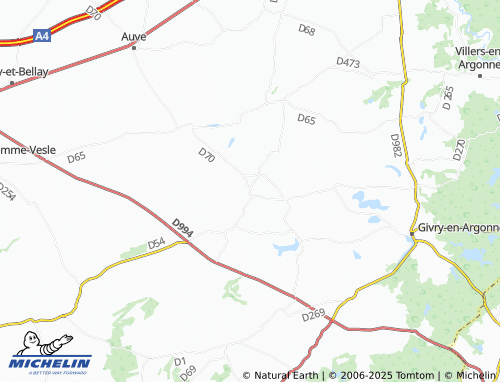 MICHELIN Varimont map - ViaMichelin