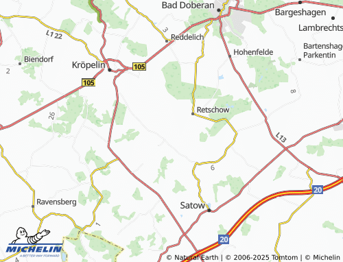 MICHELIN Einhusen map - ViaMichelin