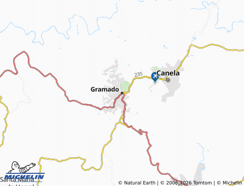 Mapa MICHELIN Gramado - ViaMichelin