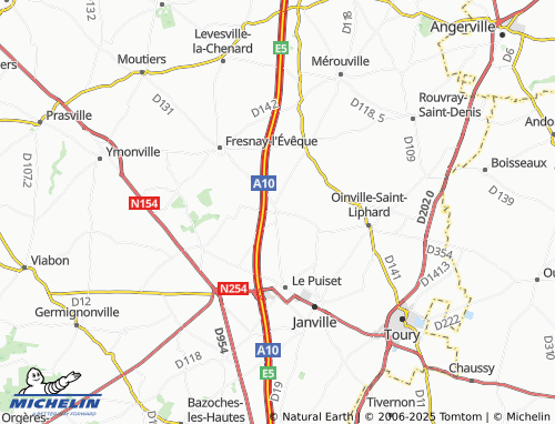 MICHELIN Trancrainville map - ViaMichelin
