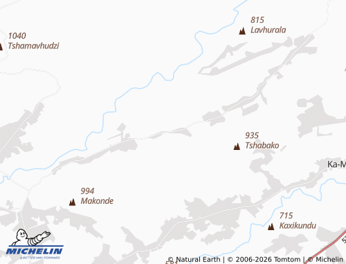 MICHELIN-Landkarte Sambandou - ViaMichelin
