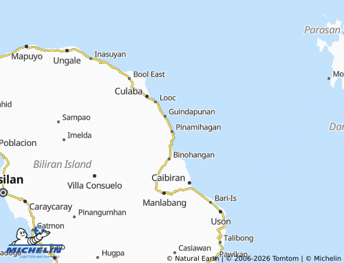 MICHELIN Pinamihagan map - ViaMichelin