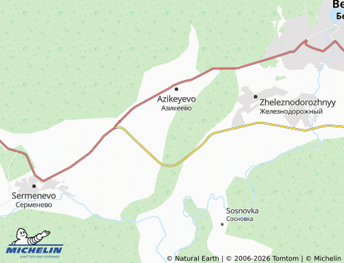 MICHELIN-Landkarte Buganak - ViaMichelin
