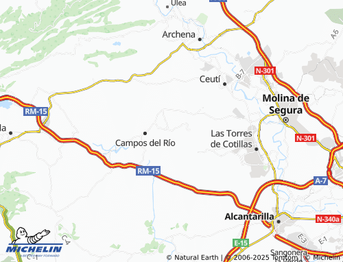 MICHELIN Rodeo de Huatazales map - ViaMichelin