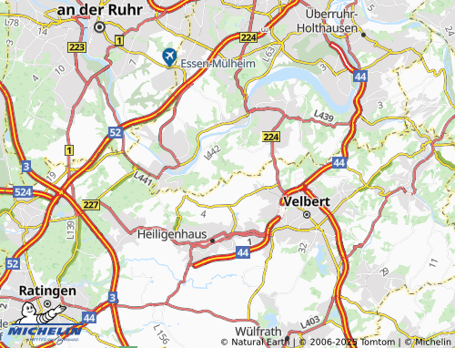 MICHELIN Felder map - ViaMichelin