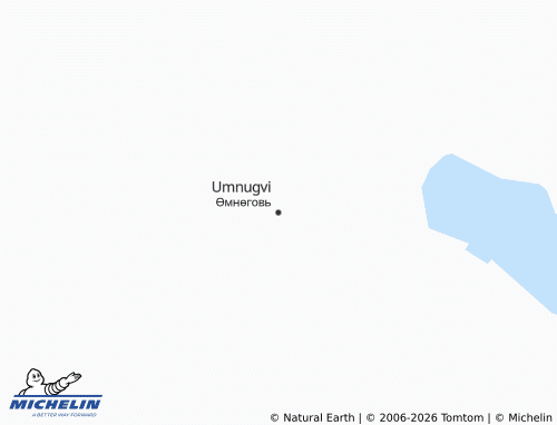 Kaart MICHELIN Umnugvi - ViaMichelin