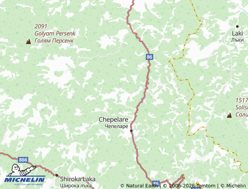 Mappa MICHELIN Zornitsa - ViaMichelin
