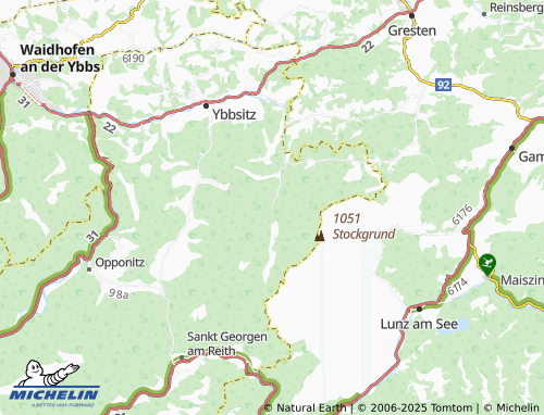 Carte MICHELIN Schwarzois - ViaMichelin