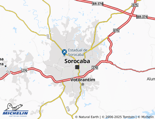 MICHELIN Vila Santana map - ViaMichelin