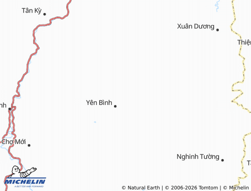 Mapa MICHELIN Yên Cư - ViaMichelin