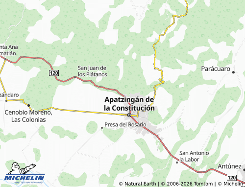 Mappa MICHELIN José María Tafolla - ViaMichelin