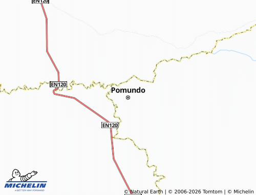 MICHELIN Pomundo map - ViaMichelin