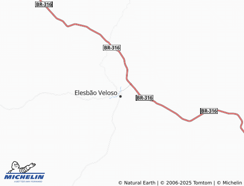 MICHELIN Eufrasino Moura map - ViaMichelin