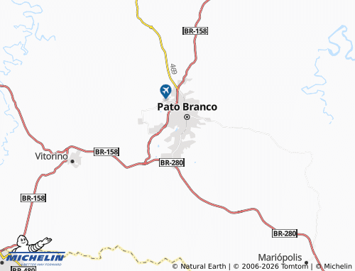 Mappa MICHELIN Pinheirinho - ViaMichelin