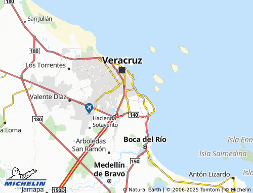 MICHELIN Electricistas map - ViaMichelin