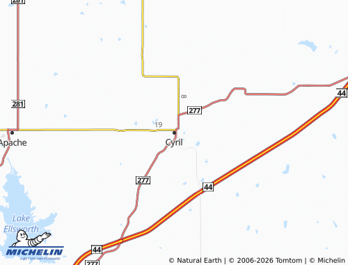 Mapa MICHELIN Cyril - ViaMichelin