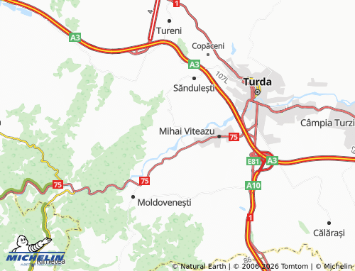 MICHELIN Cheia map - ViaMichelin