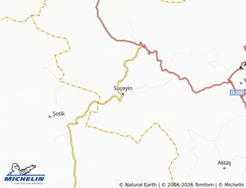 Mappa MICHELIN Suçeyin - ViaMichelin
