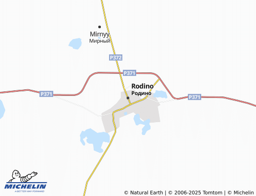 MICHELIN Rodino map - ViaMichelin