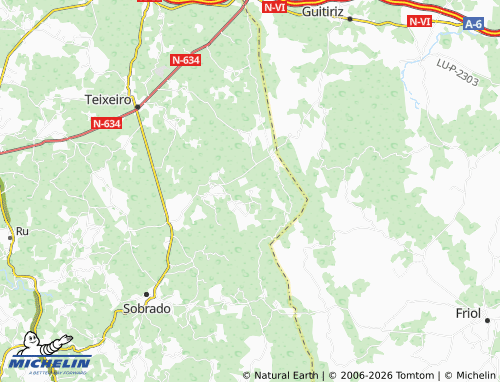 MICHELIN-Landkarte Brijaria - ViaMichelin