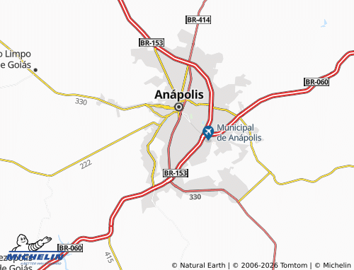 Mapa MICHELIN Bairro Santo André - ViaMichelin