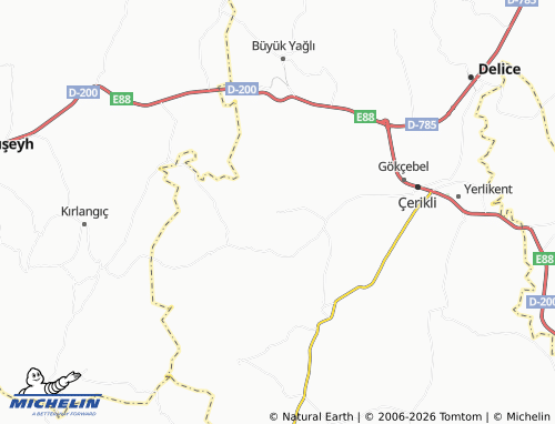 MICHELIN Herekli map - ViaMichelin