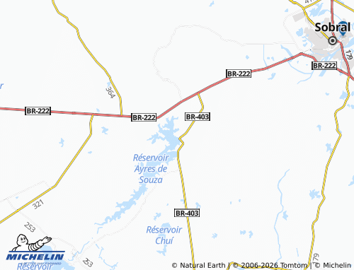Mappa MICHELIN Jaibaras - ViaMichelin
