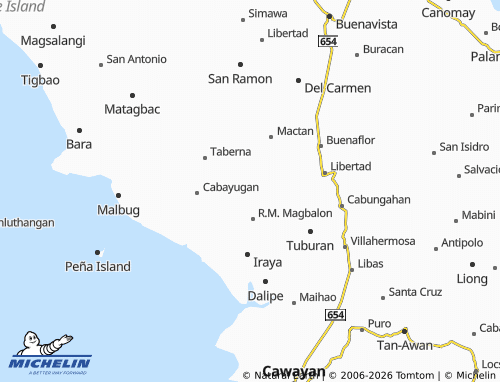 MICHELIN San Jose map - ViaMichelin