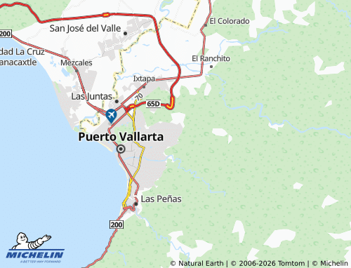 Mappa MICHELIN Vista Océano - ViaMichelin
