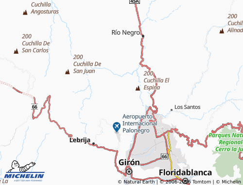 MICHELIN El Salado map - ViaMichelin