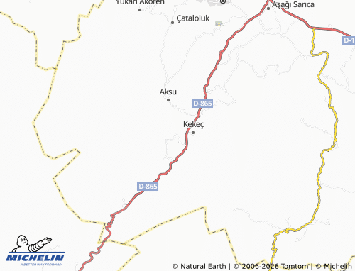 Mappa MICHELIN Camili - ViaMichelin