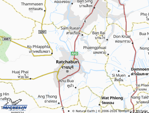 Mapa MICHELIN Khok Mo - ViaMichelin