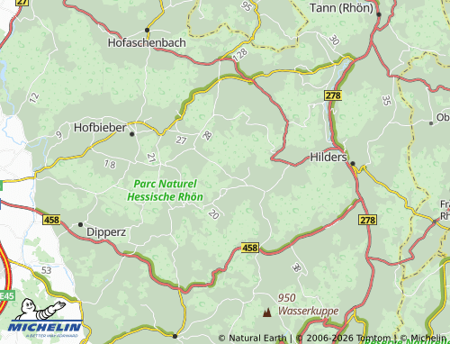 MICHELIN Steens map - ViaMichelin