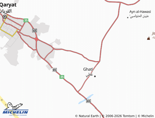 MICHELIN-Landkarte al-Narjis - ViaMichelin