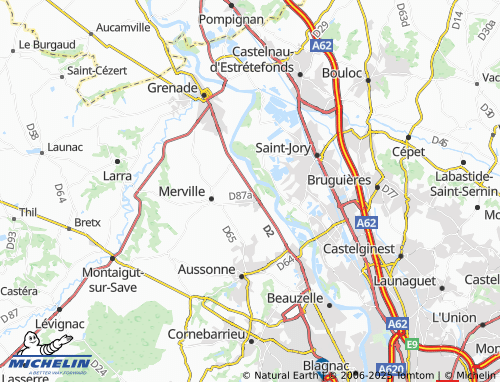 MICHELIN Cazevieille map - ViaMichelin