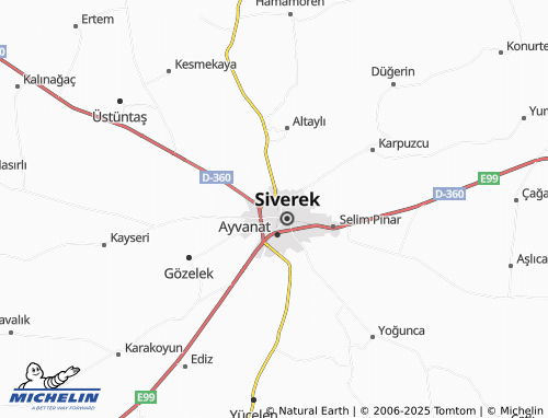 MICHELIN Hayriye map - ViaMichelin
