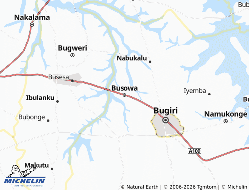 Mappa MICHELIN Busowa - ViaMichelin