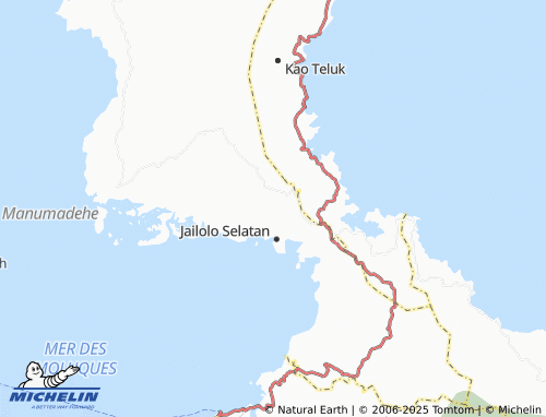 MICHELIN Suka Damai map - ViaMichelin